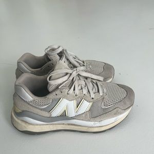 New balance 57/40 dad shoe sneaker grey